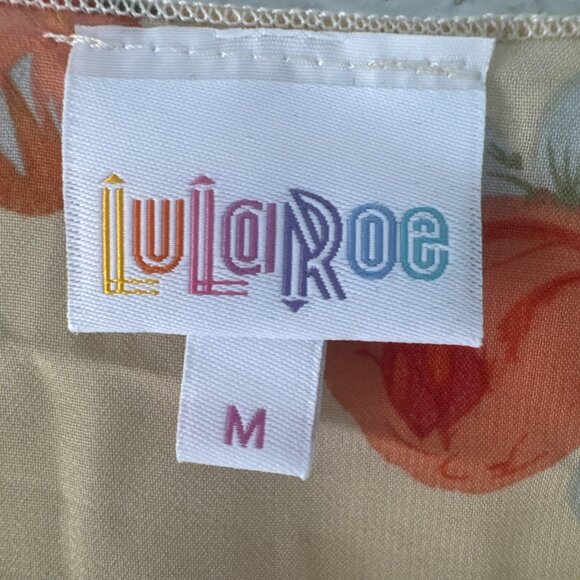 LulaRoe Shirley Cover Up Cardigan Duster NWT Medium Floral Print LR14 - Picture 3 of 6